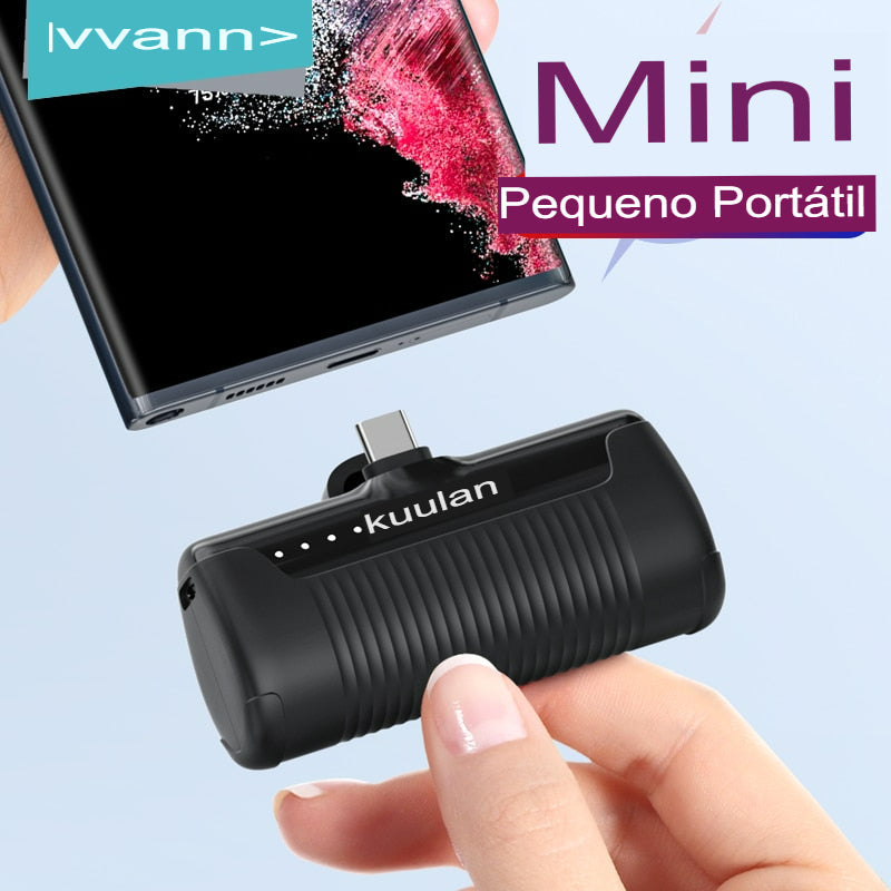 PowerBank Carregador Portátil  4500mAh - Você Conectado em Qualquer Lugar
