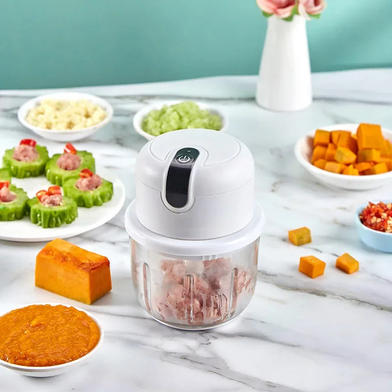 Processador Elétrico Recarregável 300ml